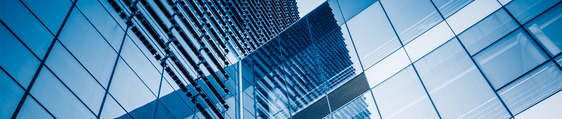 Abstract modern office exterior